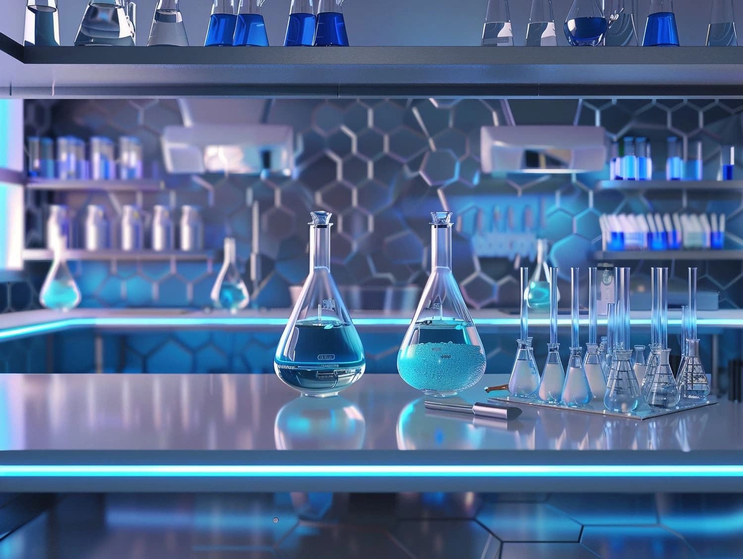 Advanced materials science and nanotechnology research laboratory